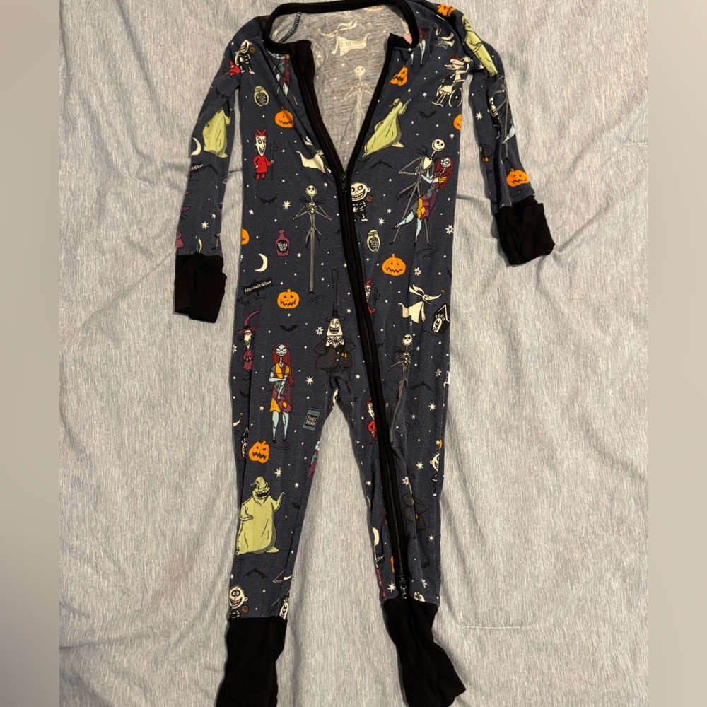 Little Sleepies Zippy | Nightmare Before Christmas 12-18M